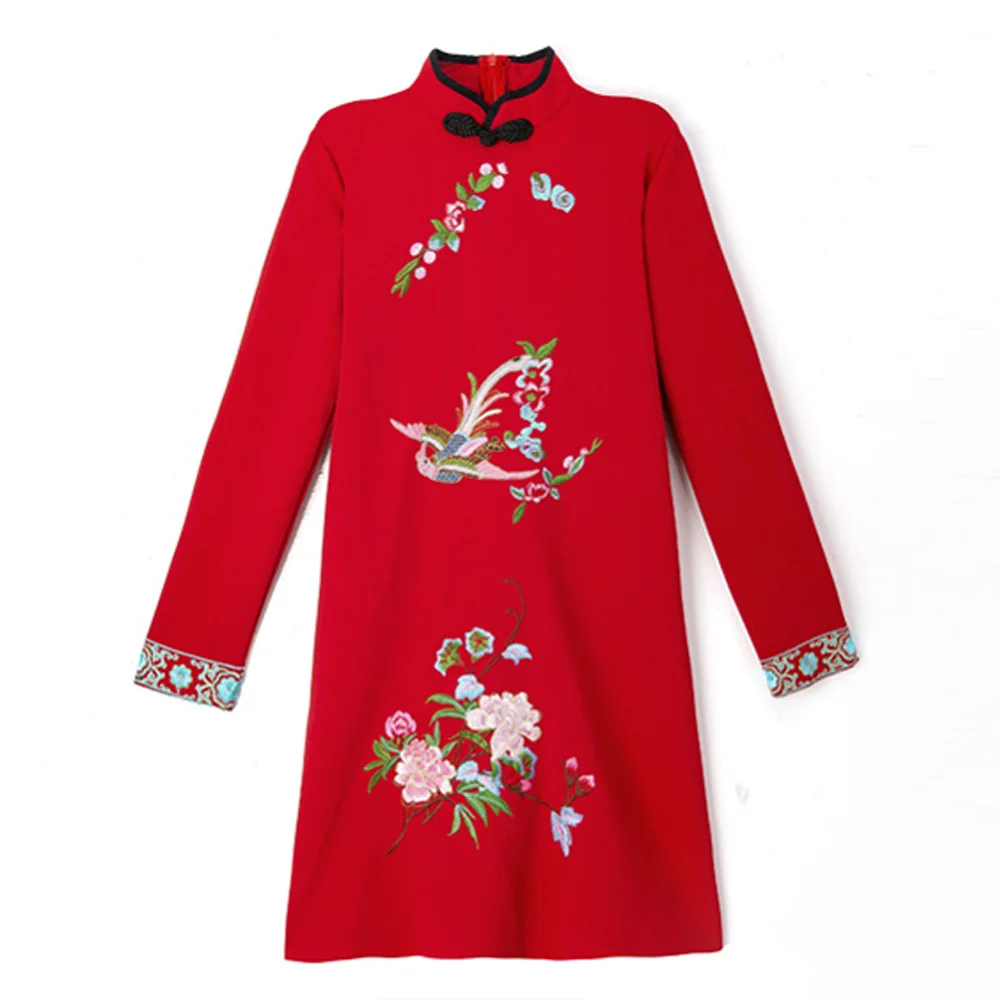 Традиционное китайское вечернее платье большого размера 5XL для женщин