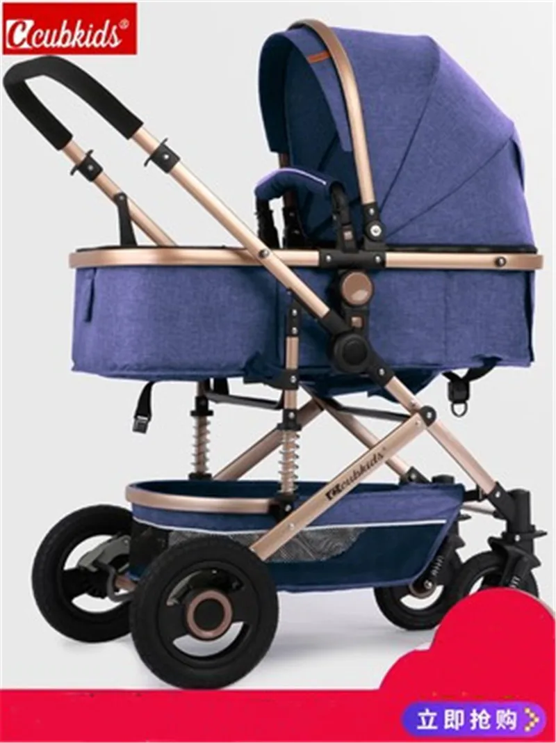 Коляска 2 в 1 LUXMOM двусторонняя тележка регулируемый подлокотник Всесезонная |