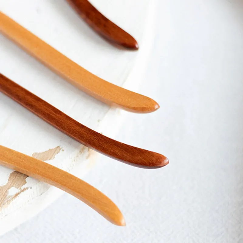 

Norbi Wooden Honey Spoon Honeycomb Mixing Spoon Long Handle Wooden Spoon Solid Wood Tableware Home Kitchen Tool Dropshipping