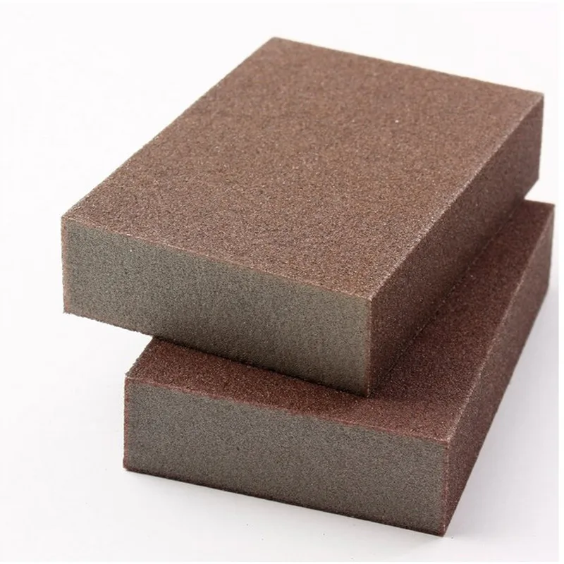 

1PC Sponge Carborundum Brush Kitchen Washing Magic Strong Decontamination Brush Househeld Nano Emery Rust Removing Tool