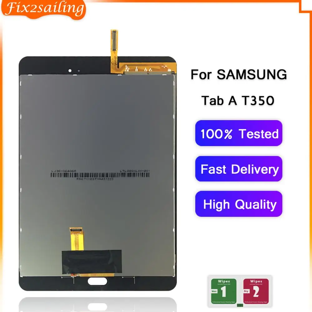 Сменный сенсорный ЖК дисплей для Samsung Galaxy Tab A T350 T351 T355|lcd display touch screen|touch screen