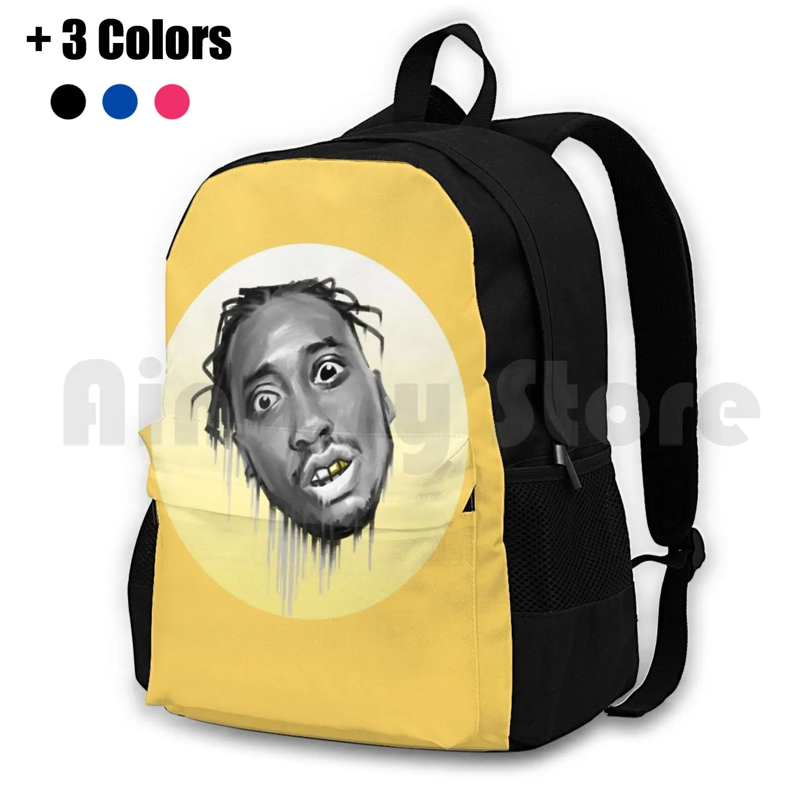 

Ol' Dirty Bastard Outdoor Hiking Backpack Riding Climbing Sports Bag Odb Ol Dirty Bastard Oldirtybastard Rap Hiphop Rip Music