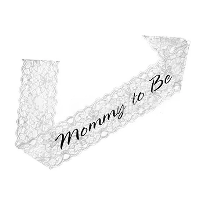 1 шт. розовый сатиновый пояс с надписью Mom To Be на ремне Новые Вечерние подарки для
