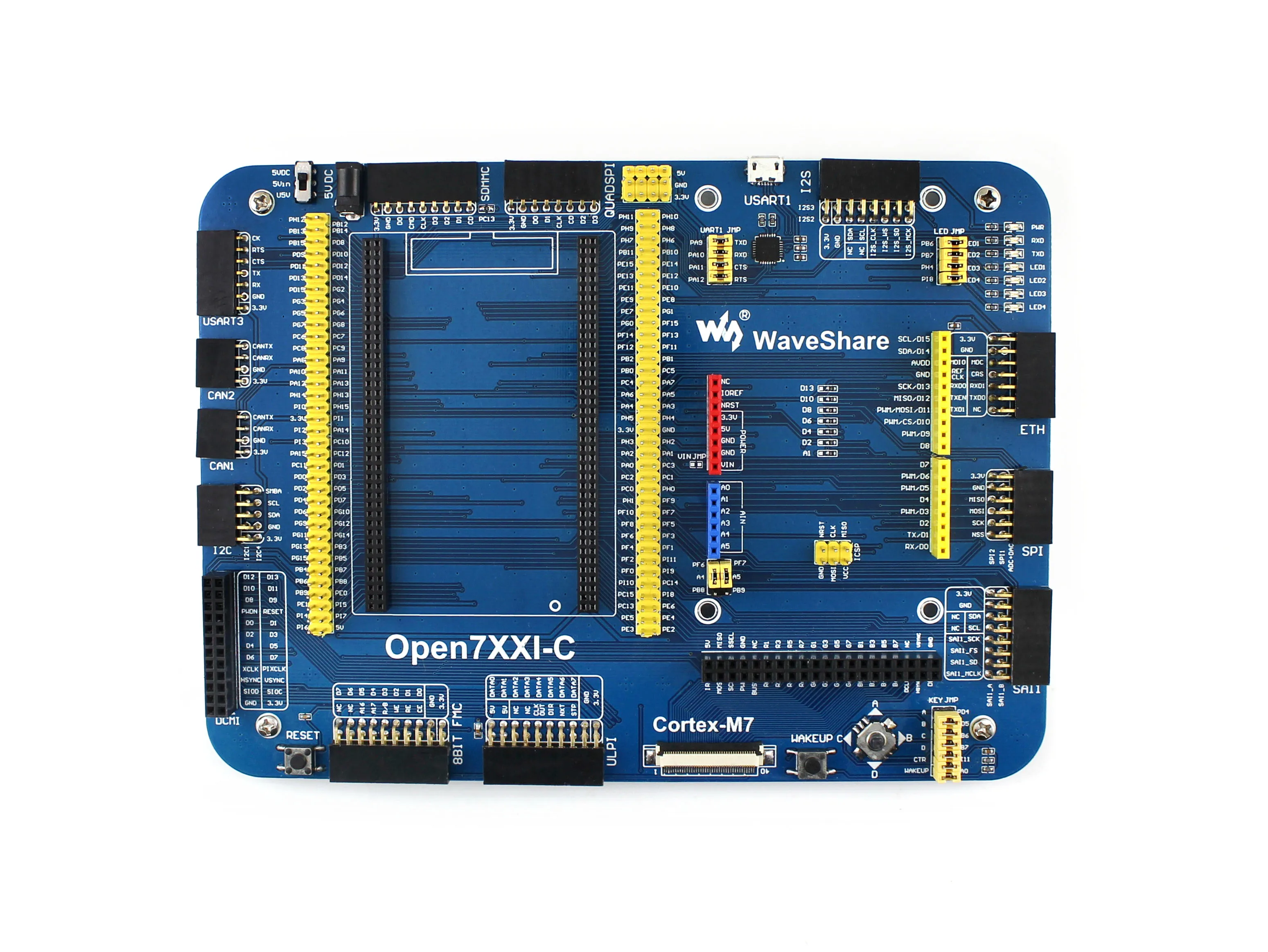 Плата разработки Waveshare STM32 для STM32F746I устройство создания периферийных параметров