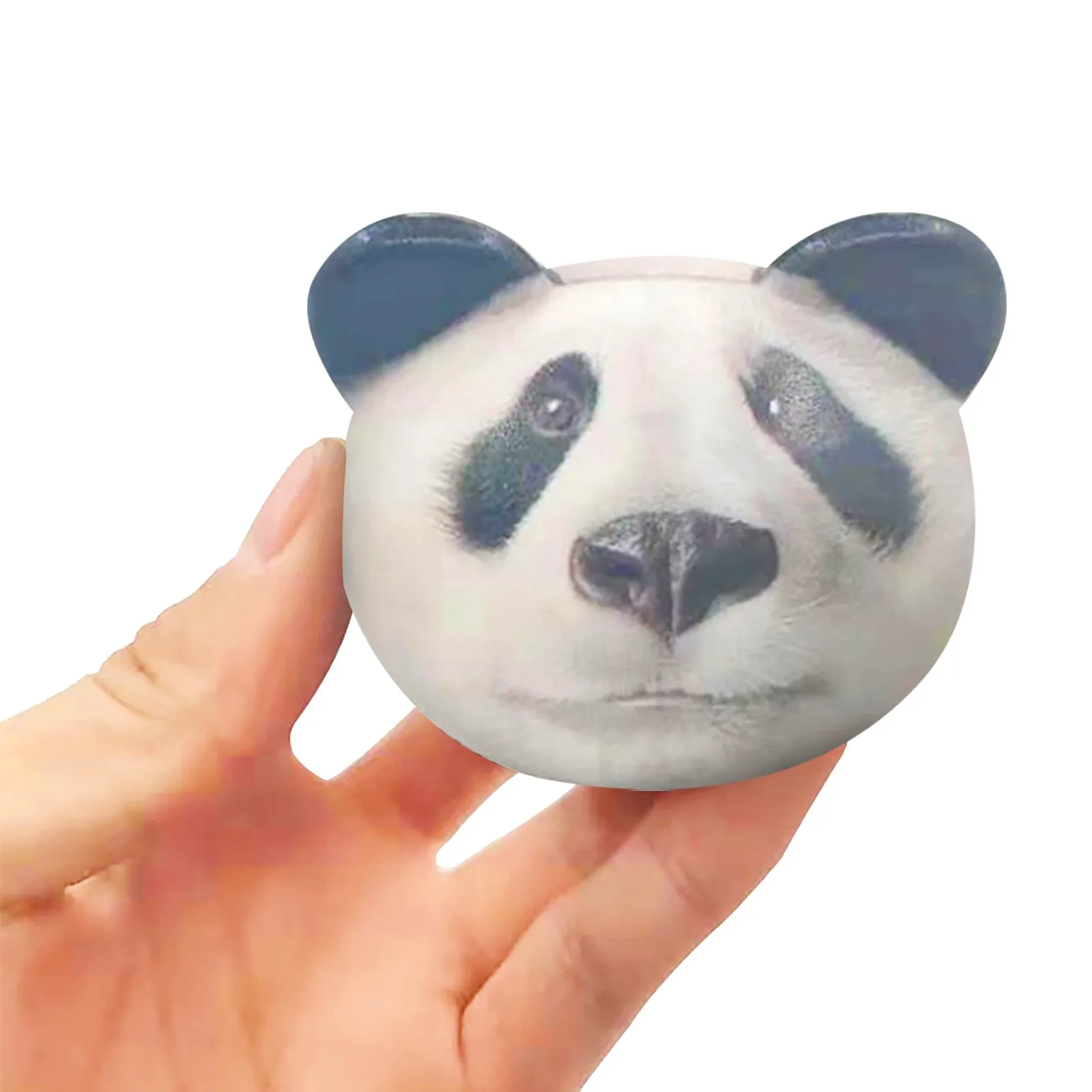 

HIINST Simulation Cute Panda Decompression Toys Animal Head Slow Rising Stress Reliever Toys Drop Ship 2021