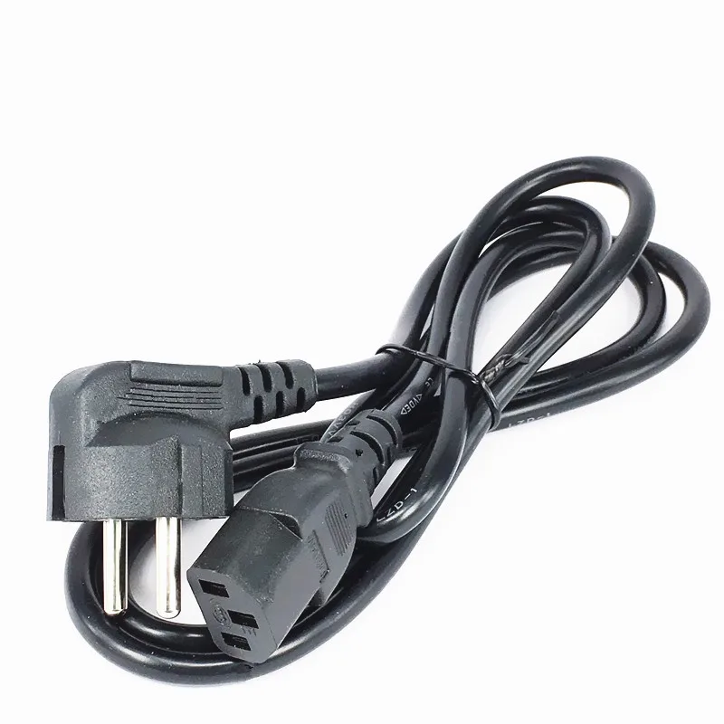 1PCS 1.5m EU Europe 3Pin Power Cord Cable 3Prong Laptop AC Adapter Lead cable 10A 250V | Электроника