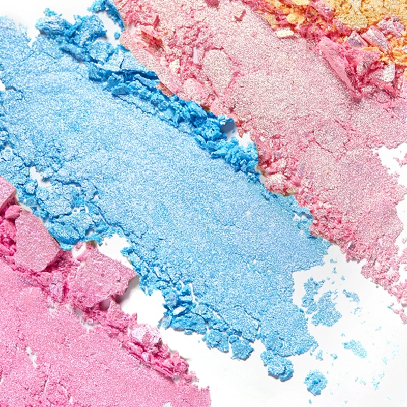 6 Colors Solid Aurora Nail Powder Manicure Glitter Mirror Pigment Nail Art Decorations