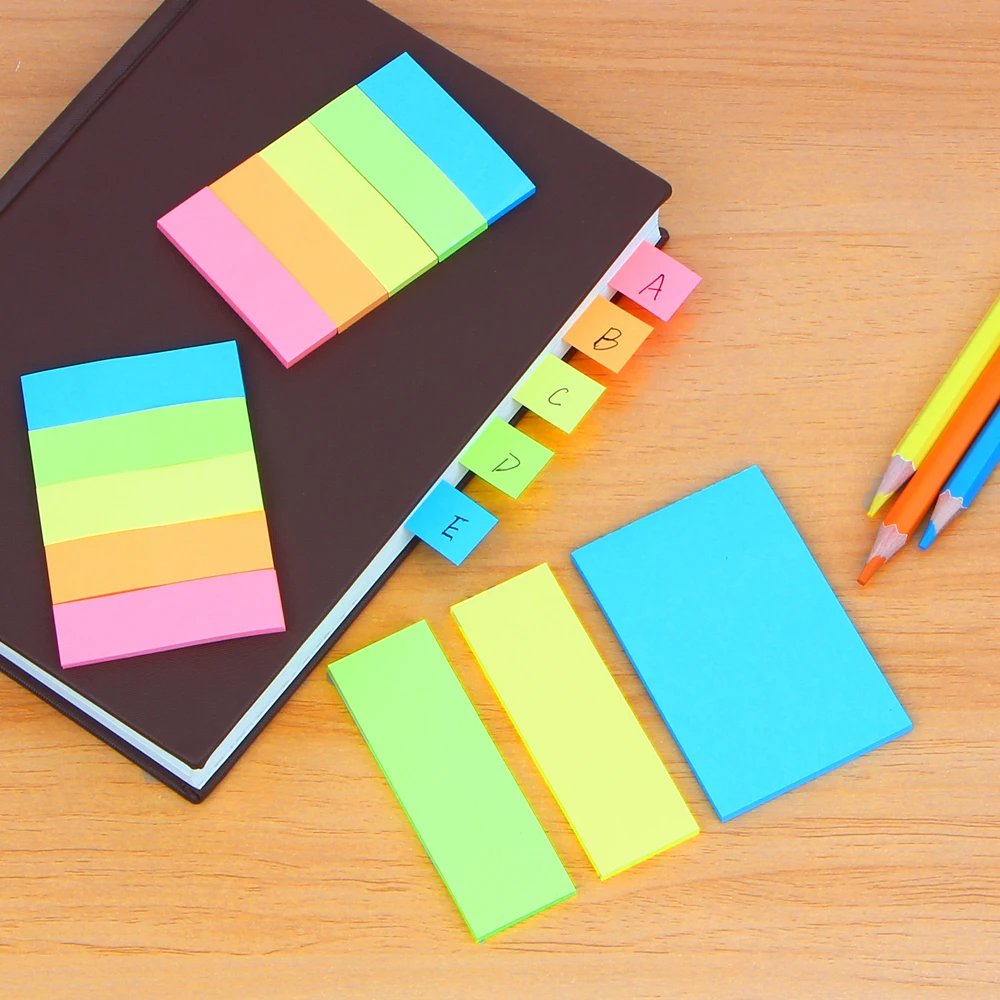 Набор стикеров для записей А5 А6 цвет в ассортименте |