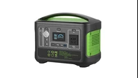 700w lithium battery capacity usb dc ac output portable power station for outdoor camping home emergency use