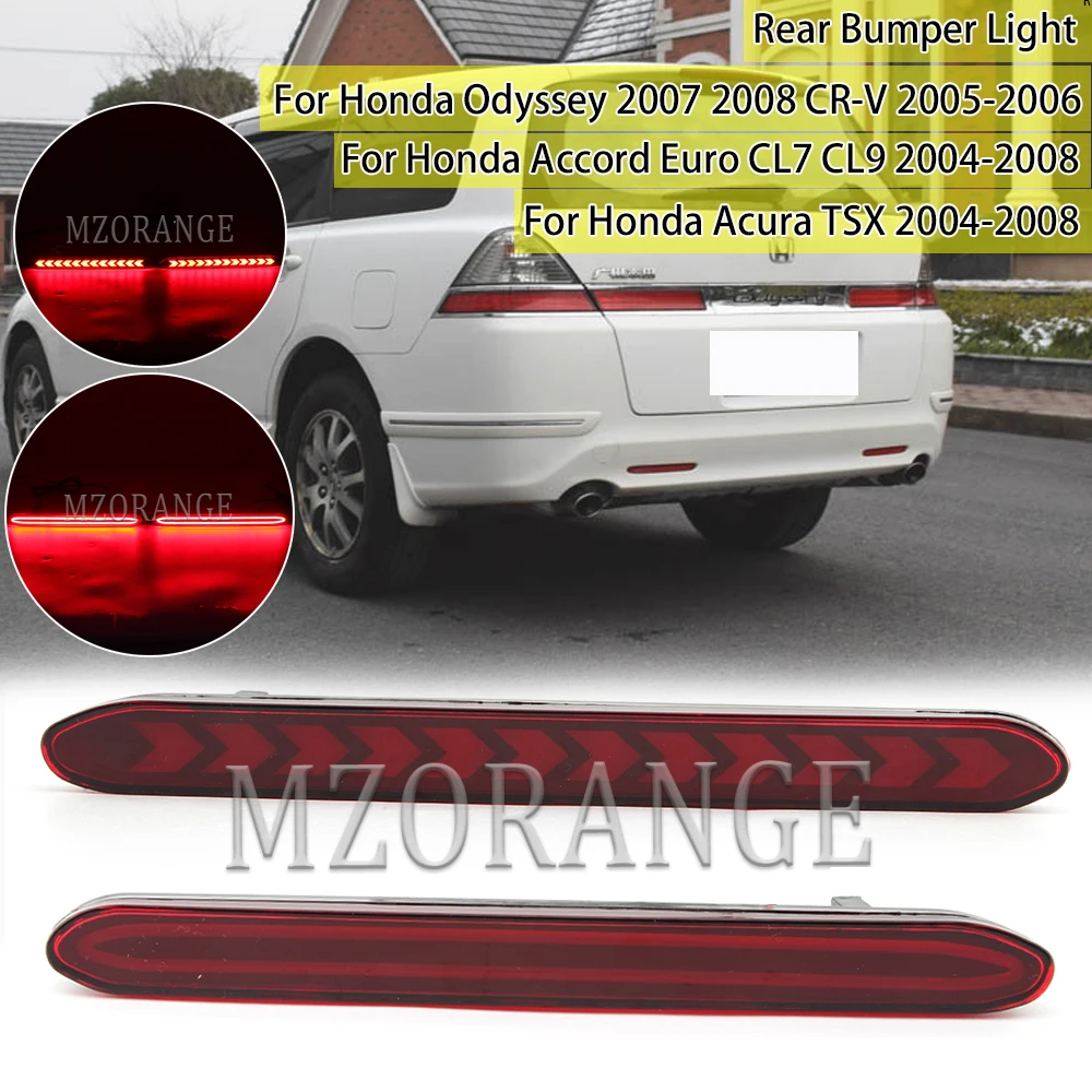 Задний бампер отражатель для Honda Acura TSX Accord Одиссея CR V 33555 SEA 013 33505 фонарь стоп
