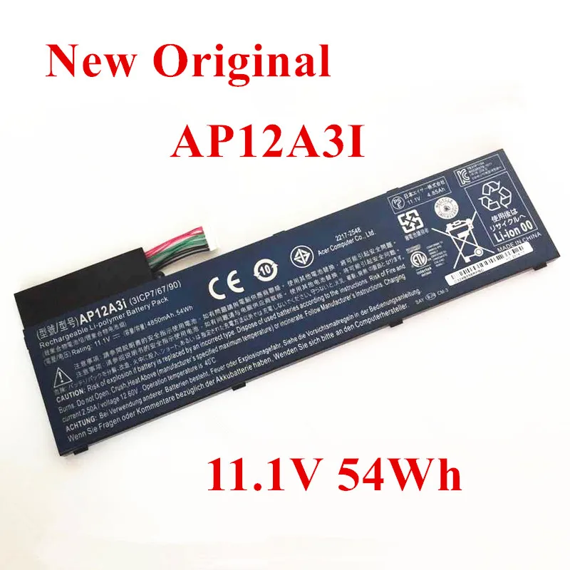 Новый оригинальный запасной литий-ионный аккумулятор для ноутбука Acer Ultra M5Aspire