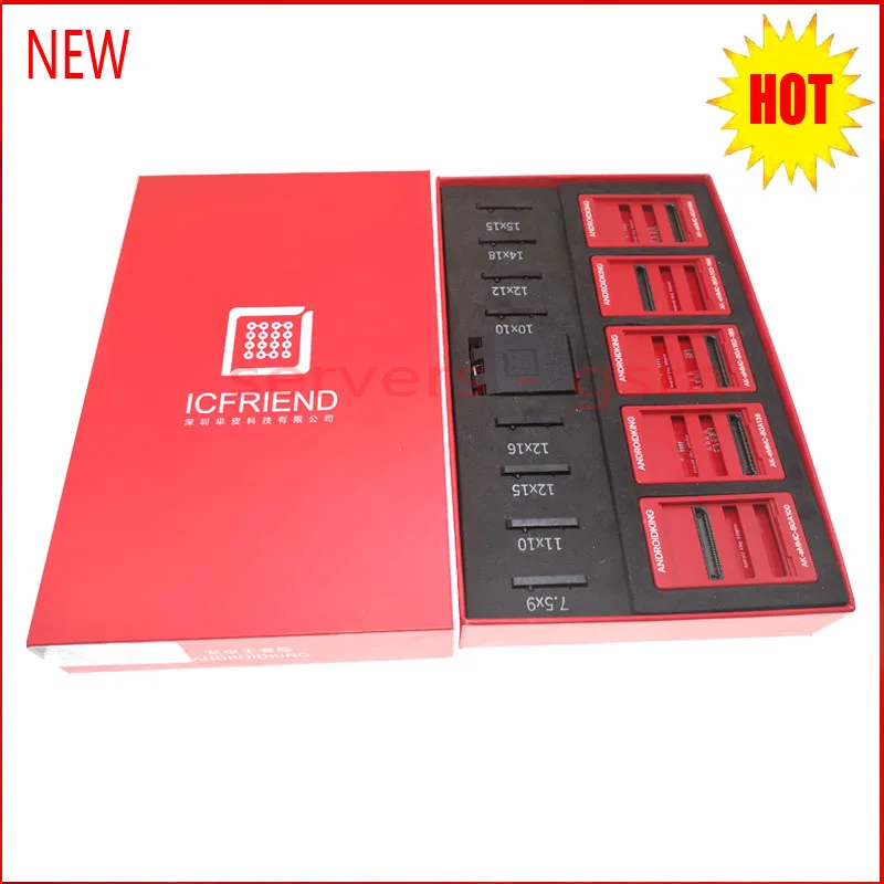 2021 оригинальный адаптер MOORC ICFREND eMMC 13 в 1 для Z3X легкий Jtag Plus UFI Riff Medusa Pro MiPi Box |