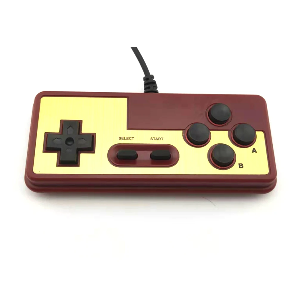 Японская консоль геймпад 8-битный стиль 9-контактный штекерный кабель с кнопкой