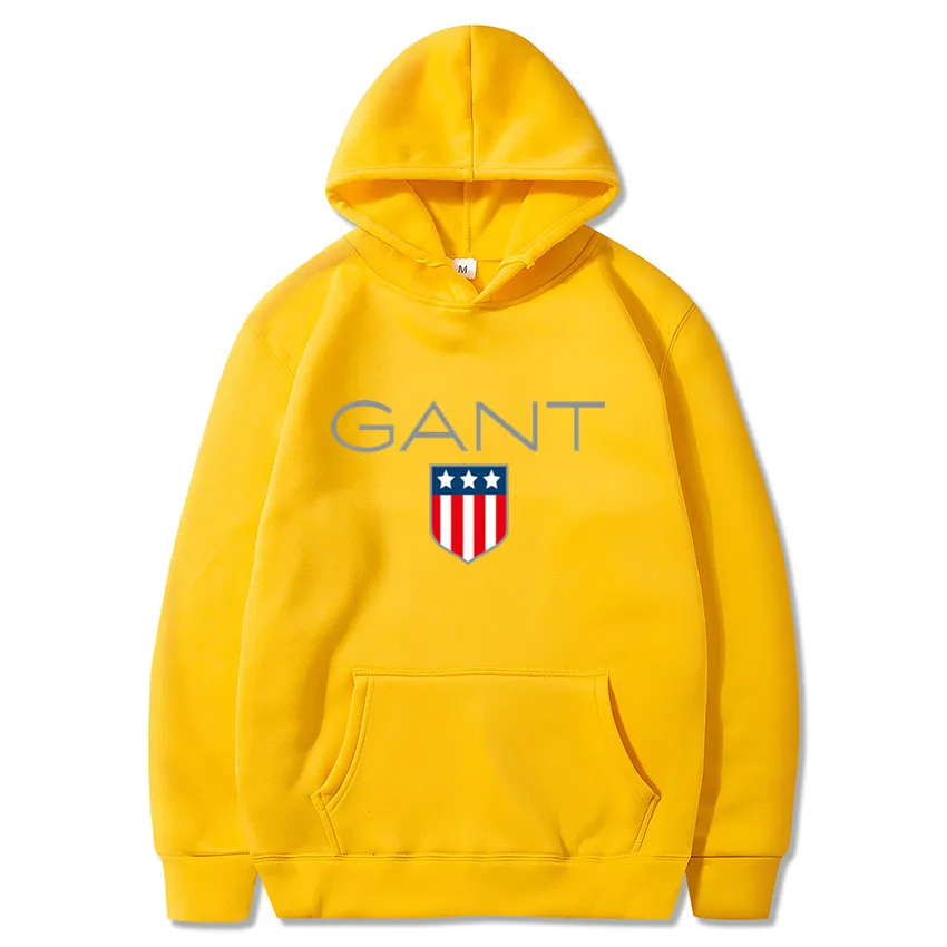 

Autumn and winter new brand multicolor comfortable sweatshirt men's solid color hooded hoodie fashion solid color sportswea