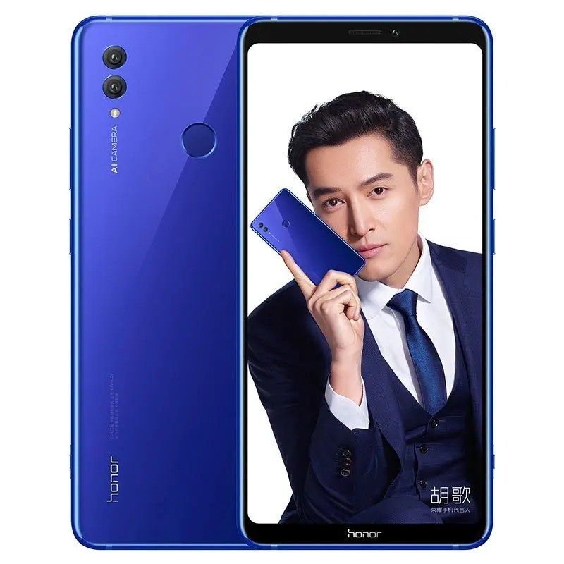 Honor Note 10 Kirin 970 Восьмиядерный мобильный телефон 6,95 дюймов Android 8,1 отпечаток пальца ID NFC 5000 мАч OTA 8 Гб ram 128 ГБ rom