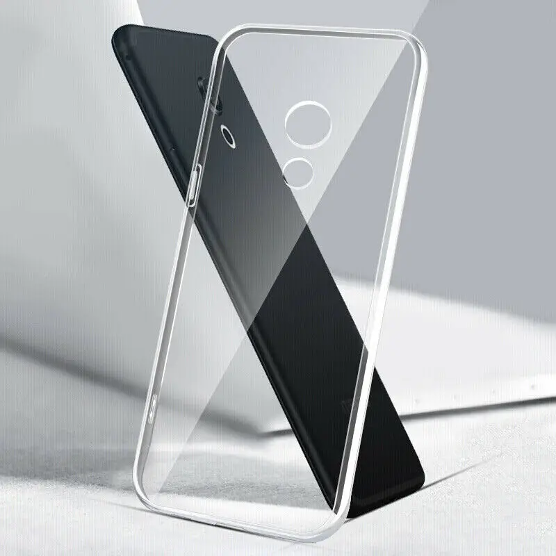 Мягкий чехол из ТПУ для Meizu 15 Lite ультратонкий прозрачный силиконовый защитный