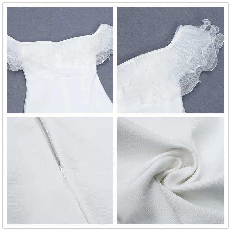 

Women Dresses New Summer Dress Bandage Sexy Bodycon Vestido Ladies Clothes Black Strap Elegant Party Dresses