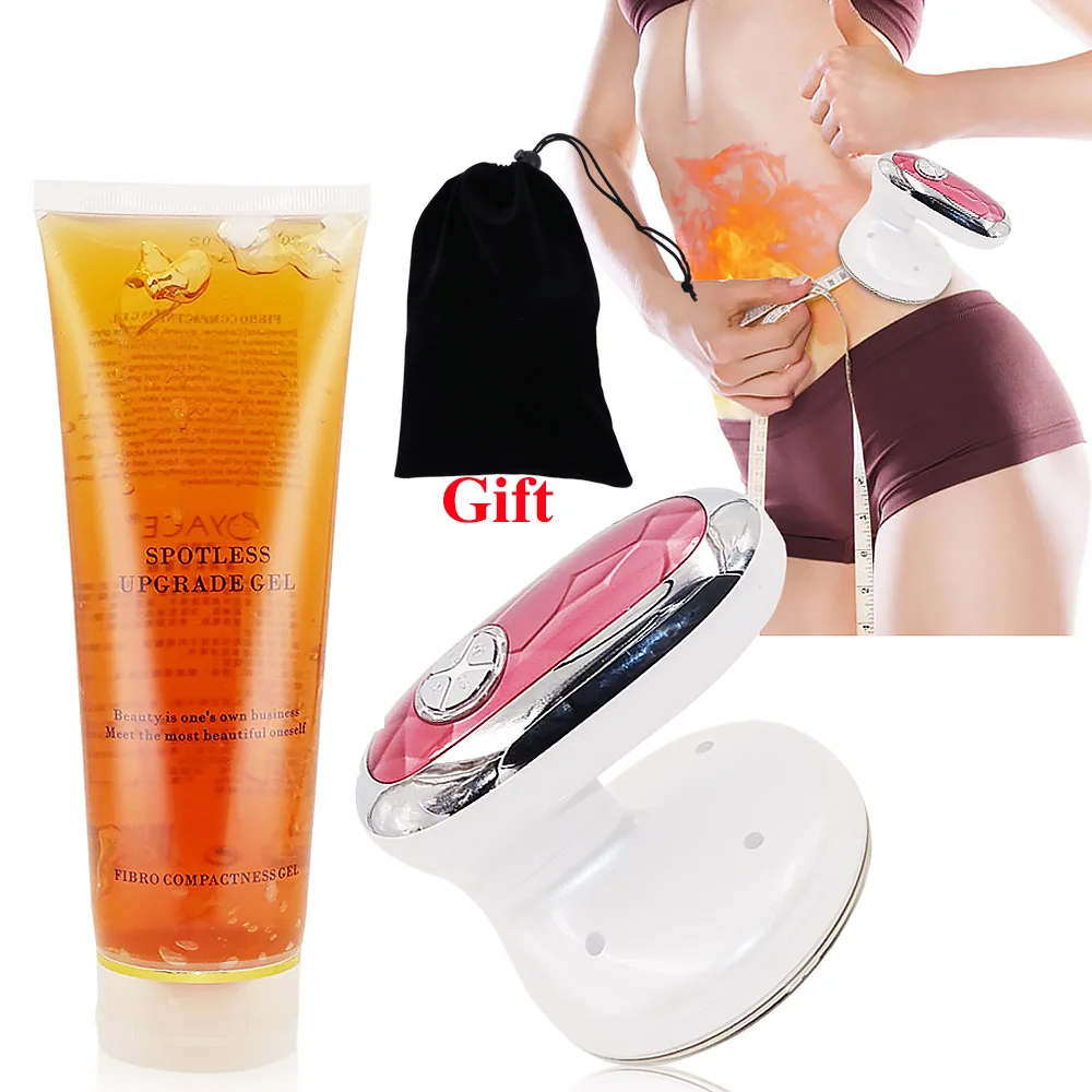 RF Ultrasonic Cavitation Body Slimming Machine Slimming Cream Massager Radio Frequency Fat Burner Weight Loss Beauty Skincare