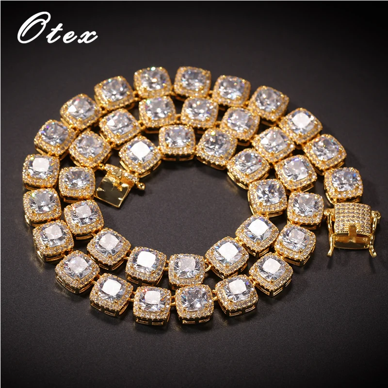 Роскошные брендовые Модные мужские AAA + циркон золотого серебряного цвета