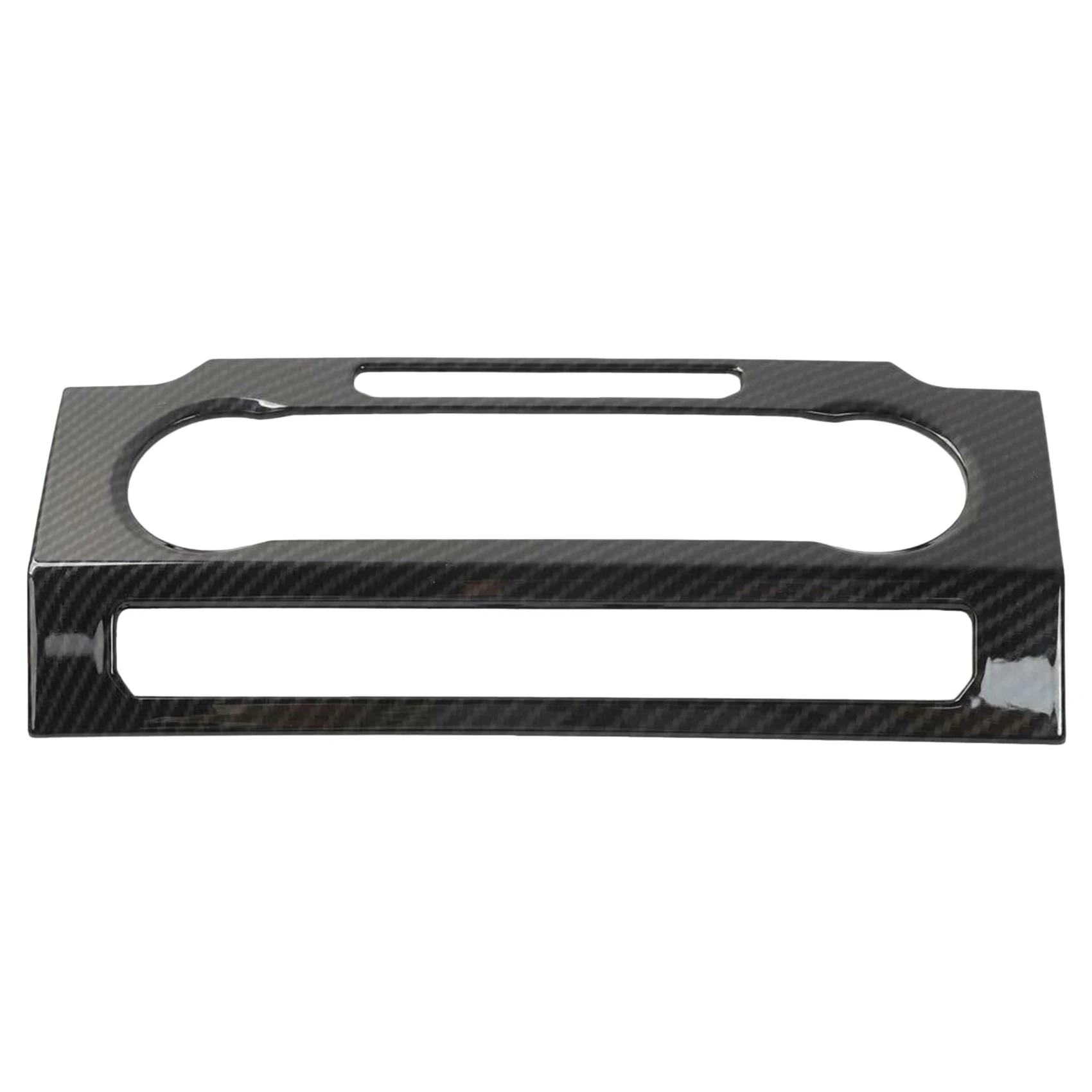 

Carbon Fiber Central Control Volume Panel Decorative Trim for Ford F150 2015+