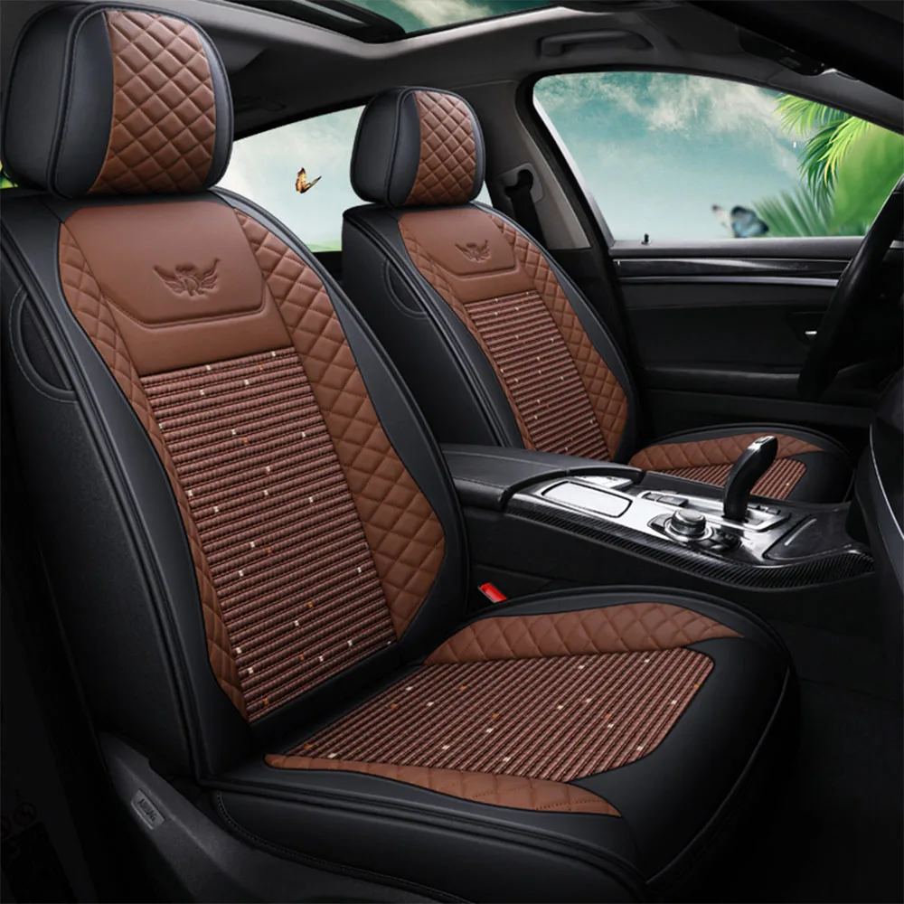 

Leather Car Seat Covers for Audi A3 8p 8l Sportback A4 B7 Avant B5 B8 A6 C7 Avant A5 Sportback A6 C5 100 C4 Q5 Q7 Auto Interior