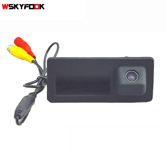 HD 720P 960P 180 градусов Автомобильная камера заднего вида для VW Passat Tiguan Touareg Golf Polo Jetta Audi A4 A6 камера с ручкой багажника