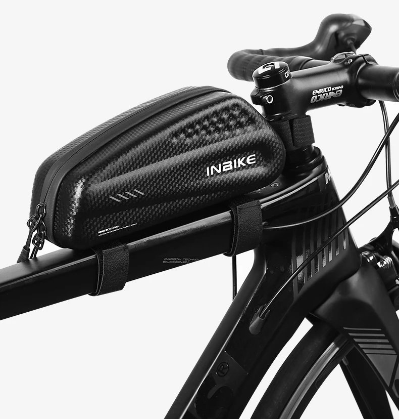INBIKE, жесткая велосипедная сумка, водонепроницаемая, верхняя труба, непромокаемая, большая емкость, MTB, дорожный велосипед, передняя рама, сумка, велосипедные аксессуары