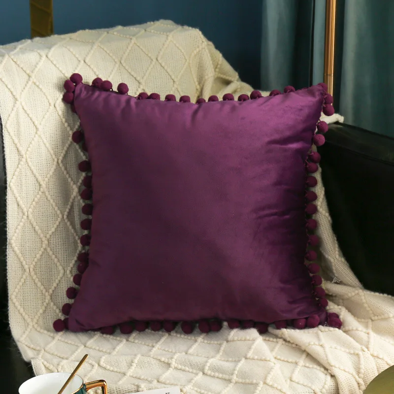 

Simple solid color pillowcase christmas pillow cover throw pillows throw pillows for couch