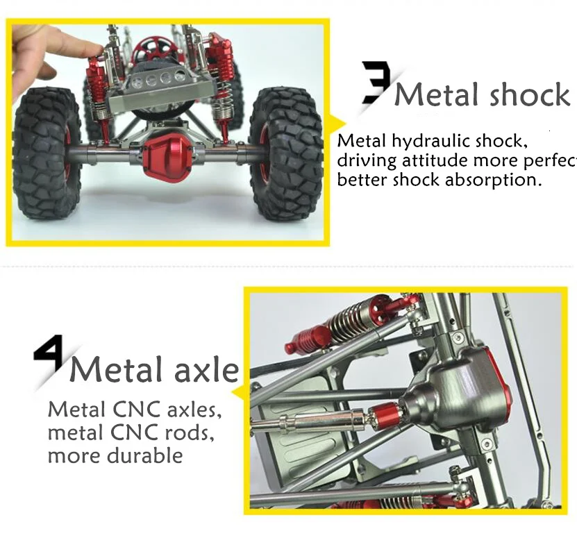 GWOLVES Racing 1/10 CNC все алюминиевые и углеродные 313 мм Колесная база Wrangler рама осевая SCX10 быстрая