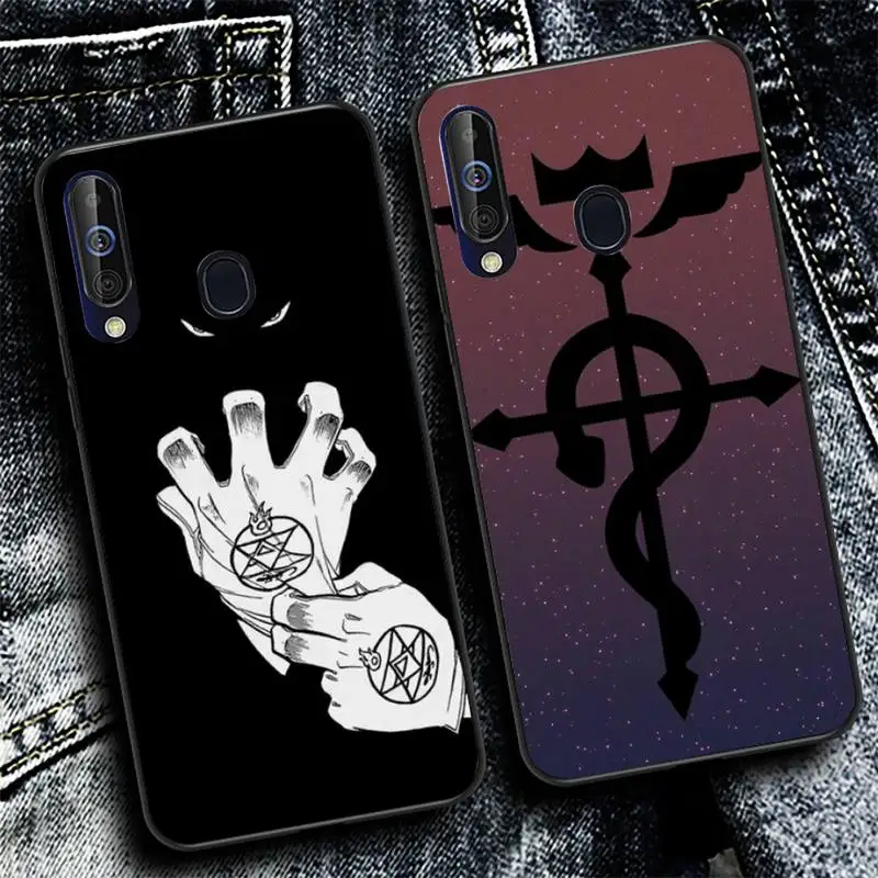 

YNDFCNB Full Metal Alchemist Phone Case for Samsung A51 01 50 71 21S 70 10 31 40 30 20E 11 A7 2018