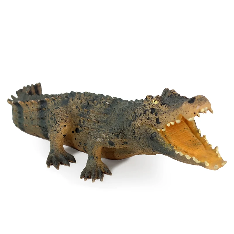 Simulation Realistic Crocodile Toy Rubber Safari Garden Props Joke Prank Gift Novelty&ampGag Playing Jokes Toys Hobby Collection | Игрушки и