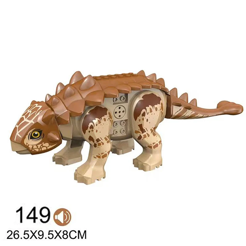 Блокировочные блоки большой динозавр Юрского периода строительные игрушки парк