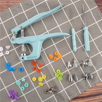 270pcsset snap resin metal button with snaps plier set for needlework sewing and crafting clothing diy handicrafts accessories