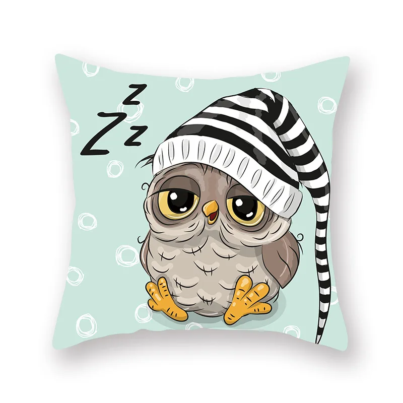 Мультяшная Милая наволочка Повседневная Гостиная Спальня универсальный чехол