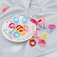10pcsset candy baby girl hair band elastic hair ropes rubber band headwear children hair ropes girls hair accessories kids
