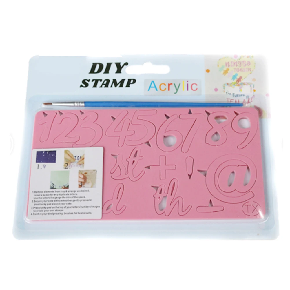 Формы для букв треугольный Алфавит силиконовая форма выпечки Кекс Украшение