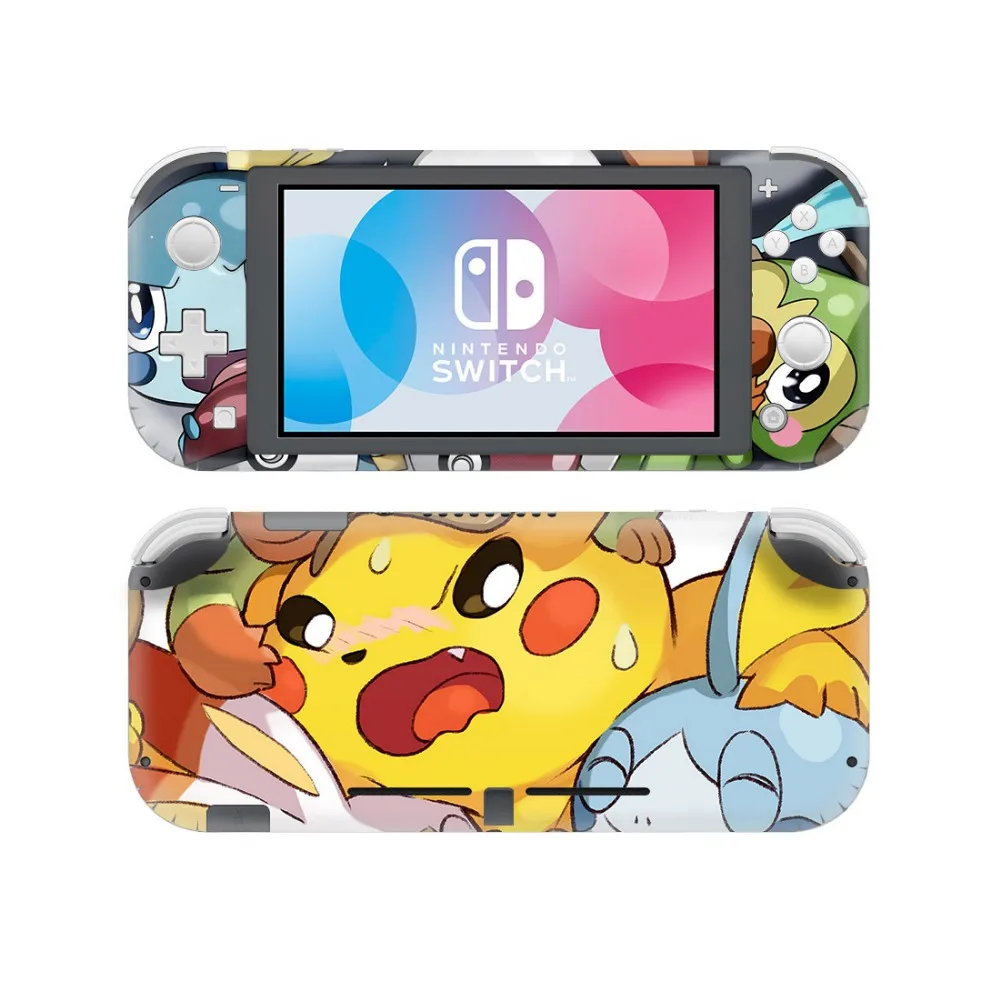 Pokemon Go наклейка на кожу для nintendo Switch Lite консоль и контроллер протектор Joy-con NAND Switch Lite наклейка на кожу