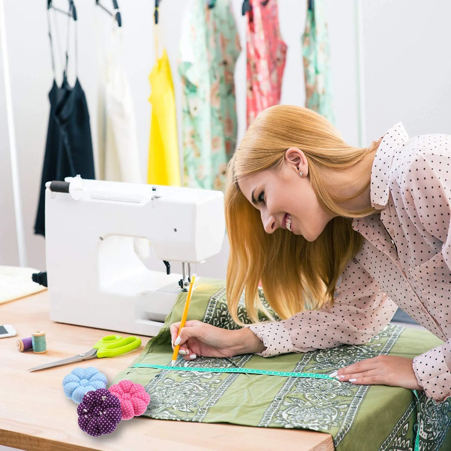 4 остроконечный... Pin подушки носимых иглы с регулируемым Эластичная лента