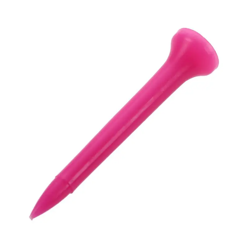 

100 pcs Golf Tees 54 mm Plastic Mixed Color