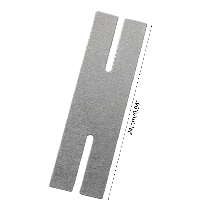 

100pcs 0.15*8*28 H type Nickel Plated Steel Strap Strip Sheets for Battery
