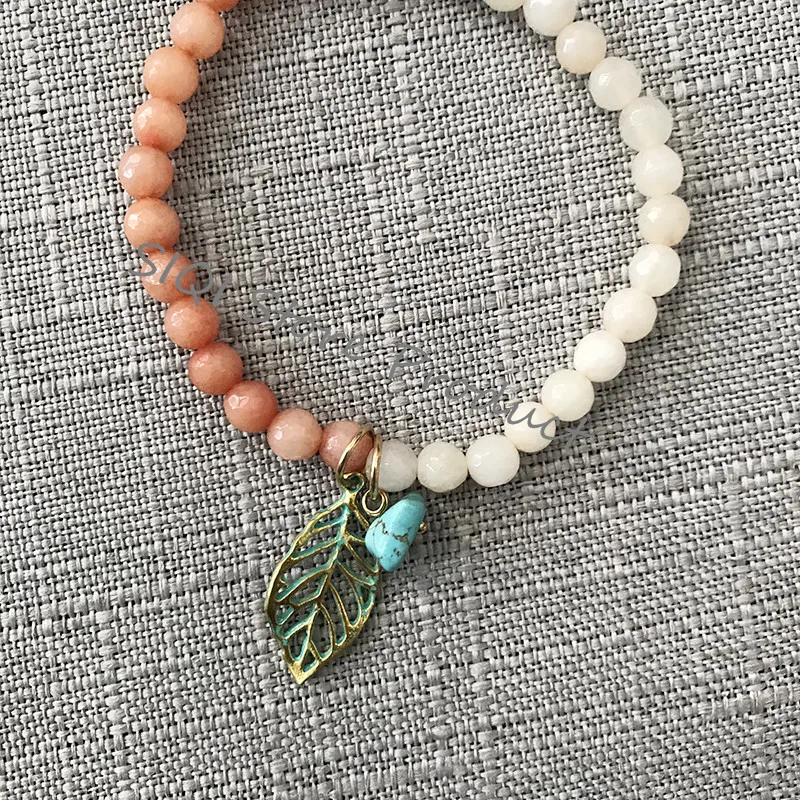 Женский браслет с кристаллами и бусинами в богемном стиле | Украшения аксессуары