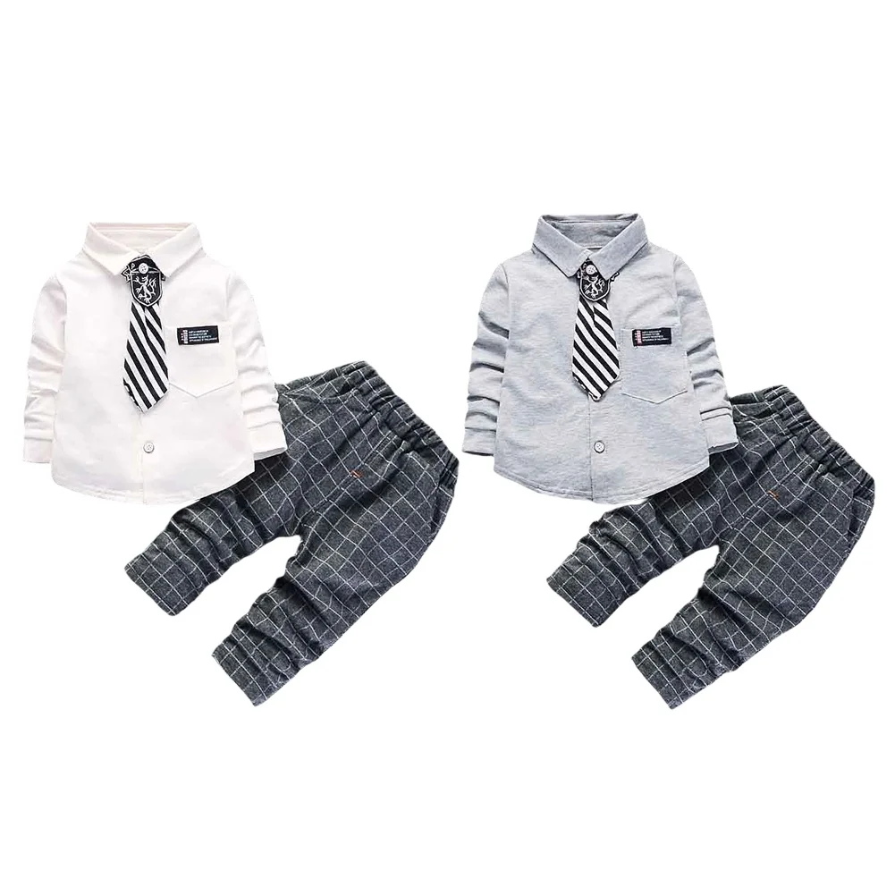 

Осенняя модная одежда для маленьких мальчиков, официальный костюм джентльмена на день рождения, красивый осенне-зимний комплект для младен...