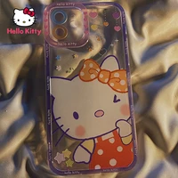 hello kitty phone case for iphone 78pxxrxsxsmax1112pro phone cute cartoon transparent case cover
