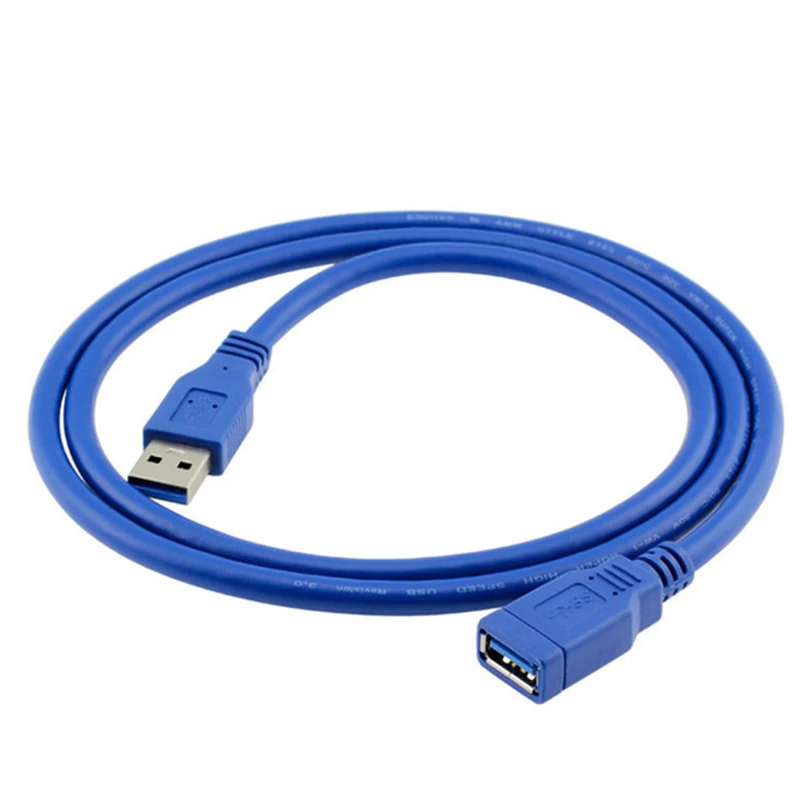 Кабель-удлинитель USB 0 3 1 5 8 м Гбит/с штекер-гнездо для концентратора клавиатуры