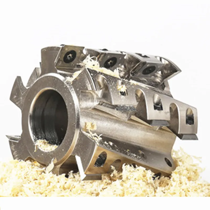 Деревообрабатывающий световой станок спиральная фреза головы древесины