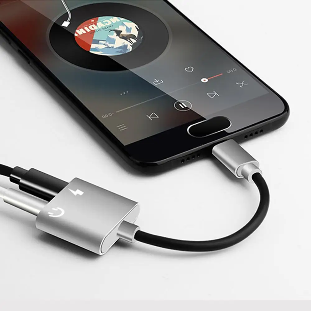 2 в 1 многофункциональный зарядный USB-кабель с разъемом Type-C на 3 5 мм | Мобильные