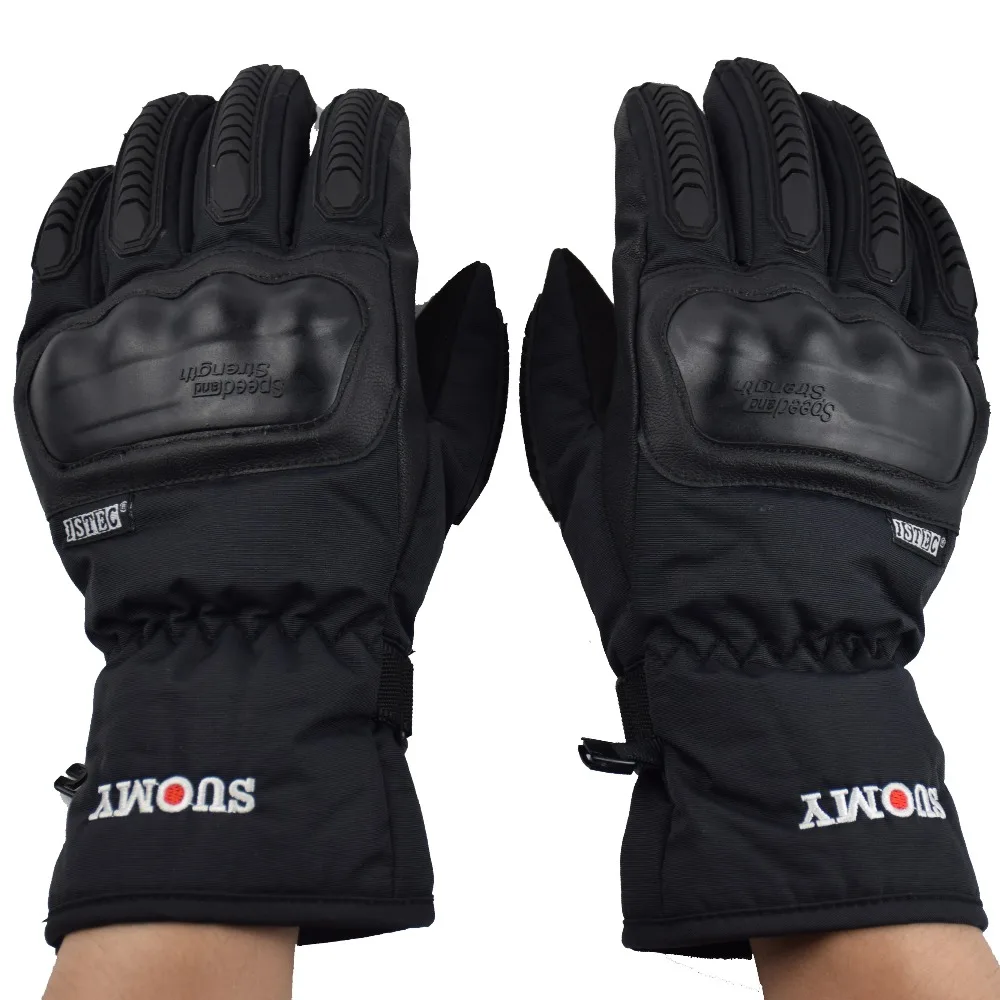 

SUOMY Motorcycle Gloves Racing 100% Waterproof Windproof Winter Warm Protective Gear Cycling Ski Guantes Luvas Moto Gloves Men