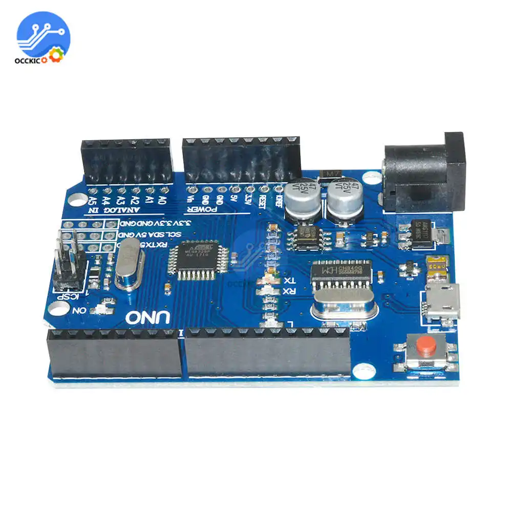 Микро usb UNO R3 модуль платы разработки CH340G MEGA328P для arduino uno|uno r3|uno r3 unousb micro |