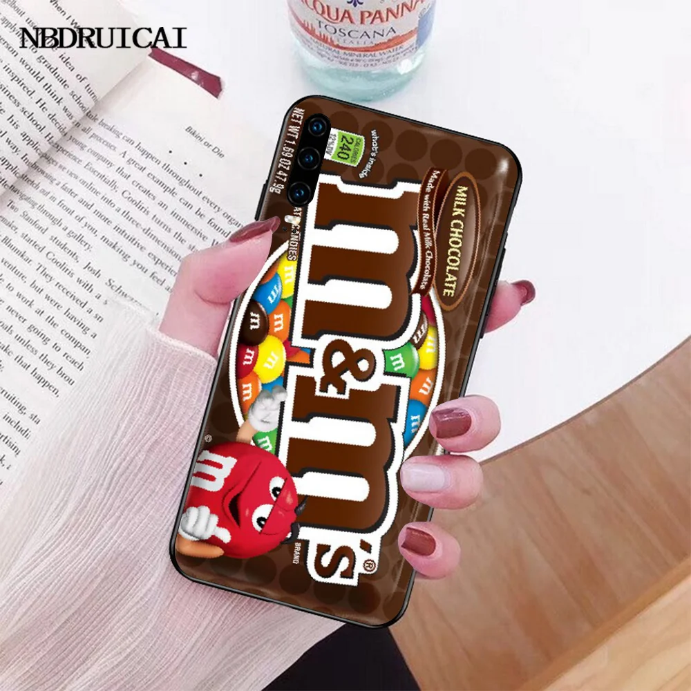 NBDRUICAI M & Ms чехол для телефона высокого качества с принтом шоколада Huawei Honor 20 10 9 8 8x 8c