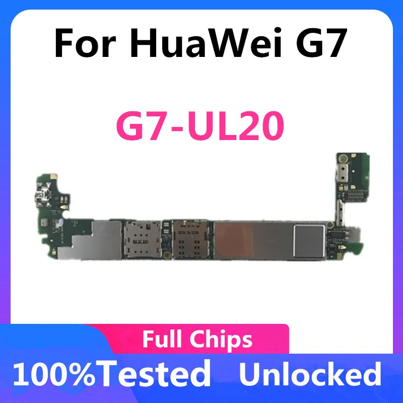 G7 UL20 для HuaWei материнская плата завода разблокирована материнскую плату с полным